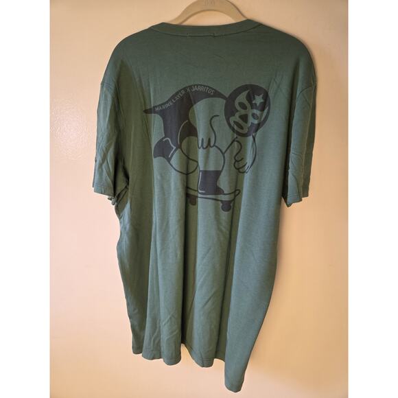 Marine Layer ML x Jarritos Graphic Tee Mens L XL Green Super Good NWT - Picture 3 of 8